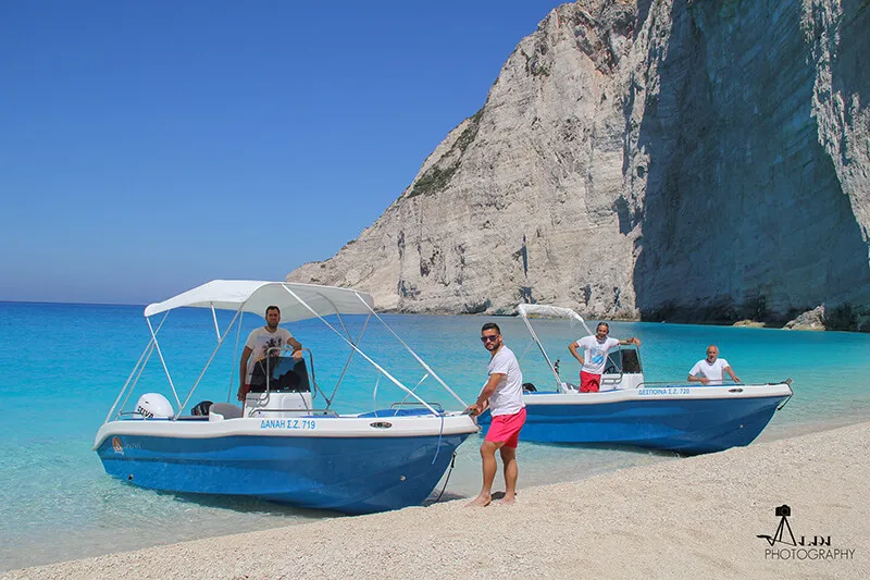 boat rentals and cruises in tsilivi zante zakynthos greece